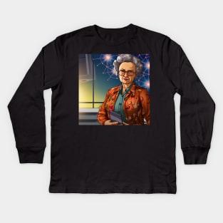 Gertrude B. Elion Kids Long Sleeve T-Shirt
